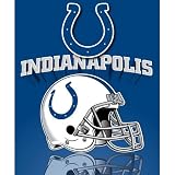 Indianapolis Colts Lightweight Rolled Throw Blanket
