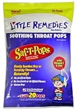 Little Remedies Soothing Throat Pops, 20 Count Package