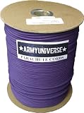 Purple Parachute Cord 550lb Nylon USA Paracord Spool 1000