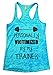 Personally Victimized By Trainer Womens Workout Running Gym Burnout Tank Top