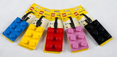 Lego Brick Shape Bag Tag