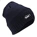 FLOSO® Mens Thinsulate Knitted Thermal Beanie Winter/Ski Hat with Inner Lining (3M 40g)