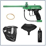 Spyder Classic Series Victor Paintball Marker Package Green Combo A