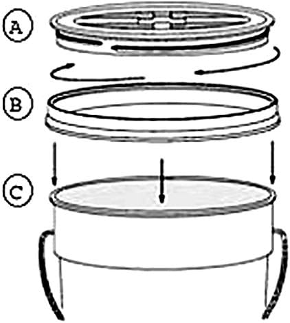 Bucket Kit, Fourteen 5 Gallon Buckets with White Gamma Seals