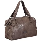 Gabor ELENA Handtasche, grau 6523 70, Damen Henkeltaschen 40x25x30 cm (B x H x T)