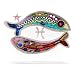 Dreamy Pisces the Fish Zodiac Pin #0912