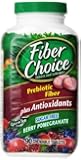 Fiber Choice Sugar Free Chewable Tablets, Fiber Supplement Plus Antioxidants, 90 CounT