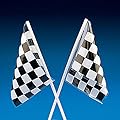 24 Checkered Flags Finish Line Car Racing Nascar Race Party Favors
