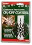 Good Tidings 0190007 Snowflake Christmas Tree, Christmas Ornament On/Off Christmas Light Controller
