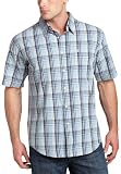 Timberland Men's Poplin Plaid Short Sleeve Shirt