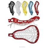 Harrow Prime 7 Lacrosse Stick (Head/String Color=Red/White,Handle=Harrow Title IX Straight [Royal/White] $194.98)