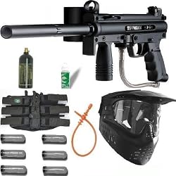 Tippmann A5 Paintball Marker Gun MEGA Set - Black