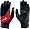 2008 Nike Keystone IV Adult Batting Glove - Black/Red - Small