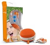 Review Canyon CNR-EP3 / Canyon CNR-EP3 MP3 Earphones, White & Orange + Storage Case