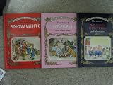 Three Great Fairy Tail Classics Hard Covers (The Three Little Pigs, The Story of Snow White; The Story of Cinderella)