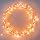 Starry Starry Lights - Warm White Color on Copper Wire - 20ft LED String Light - Includes Power Adapter - 2nd Generatin with 120 Individual LED's