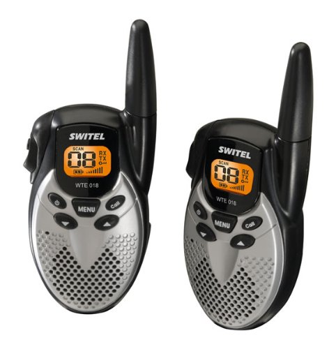 Switel - WTE 018 - Set de talkie-walkie - portée 5 km (WTE 018)