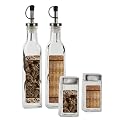 Rustic Ranch Oil Bottles and Salt & Pepper Set