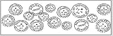 Fiskars 01-005574 Continuous Stamp Wheel Sheet, Travel