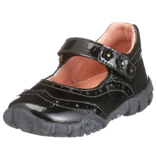 Naturino Nat.SANDY 2002982.01.9101, Maedchen Ballerinas, schwarz, (NERO 9101), EU 25
