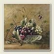 AbsorbaStone Coaster set~ Grapevine Breeze ~4 Tile Drink Coasters ~ code 024