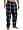 Blue/charcoal shadow plaid