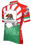 California Flag Mens Cycling Jersey