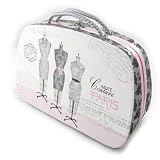 Valisette "Belle Epoque" rose gris beige