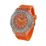 Light Up Crystal Jelly Watch