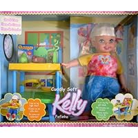 Barbie Cuddly Soft KELLY Snack Time Doll w High Chair/Desk, and More (2005)