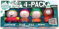 Mirage Toys Series 1 South Park 4-Pack Box Set - Includes Cartman, Stan, Kyle and Kenny Figures