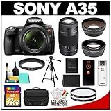 Sony Alpha SLT-A35 Translucent Mirror Technology Digital SLR Camera Body &  ....