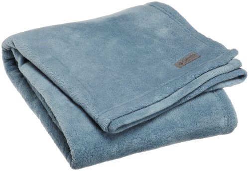 Columbia Coral Fleece Throw, Overcast