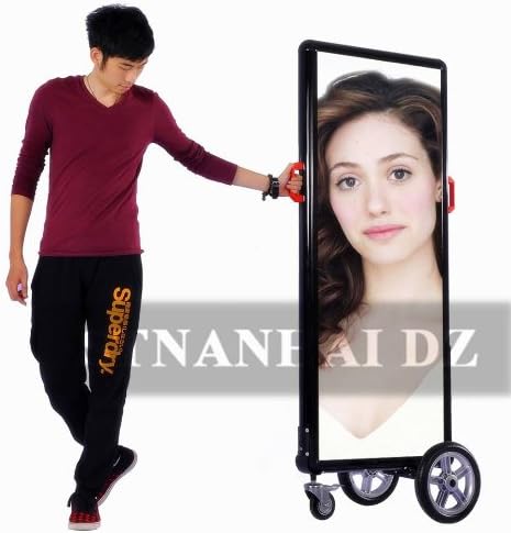Stnanhai Special offer,Indoor/Outdoor billboards manufacturers signboards,mobile silver battery powered for Halloween promotion
