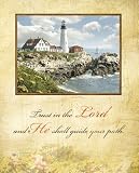 Trust in the Lord Lighthouse Art Prints Set of Two Alan Giana 11x14 Nautical