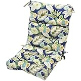 Greendale Home Fashions Outdoor High Back Chair Cushion, Marlow
