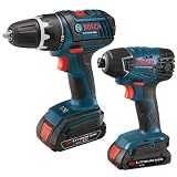 Bosch CLPK232-181 18-Volt Max 2-Tool Combo Kit (Tools & Home Improvement)