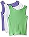 Fruit of the Loom Little Girls' Wardrobe Tank ,Assorted,4T(Pack of 3)