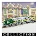 Search : Hawthorne Village Green Bay Packers Express Collectible NFL Football Electric Train Set Collection