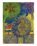 Guitar Tree Giclee Poster Print by Karin E. E. Keane, 8x10