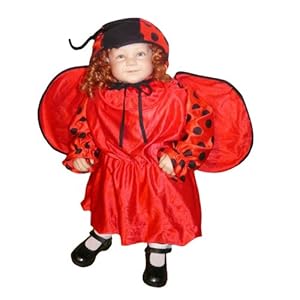 AN37 2-4 años. Disfraz de Mariquita Disfraces Carnaval