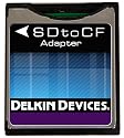 Delkin Devices DDSDFLS-AD Secure Digital to Compact Flash Adapter