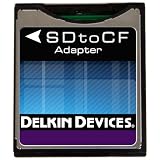 Delkin Devices DDSDFLS-AD Secure Digital to Compact Flash Adapter