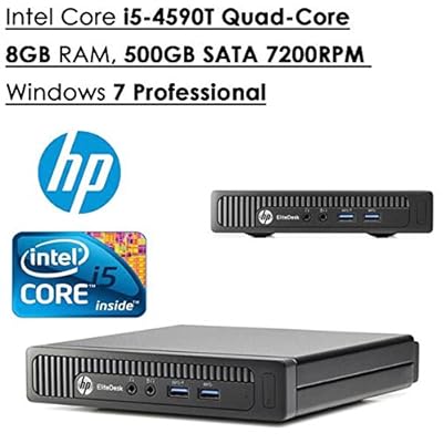Newest HP 800-G1 Flagship High Performance Mini Desktop PC | Intel Core i5-4590T Quad-Core | 2.0 GHz | 8GB RAM...