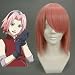 40CM Length Short shimizu raikou/Shugo Chara!-Hinamori Amu Mixed Pink Anime Cosplay wig Cos-002A-1