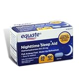 Equate - Nighttime Sleep Aid 25 mg, 100 Mini-Caplets (Compare to SimplySleep)