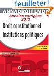 Droit constitutionnel Institutions po...