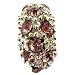Pink Gem-Set Slide-on. Slide-off Charm or Bead - Pandora Charm Bracelet Compatible