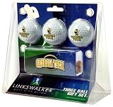 Georgia Tech Yellow Jackets Slider Hat Clip 3 Ball Gift Packs
