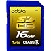 A-DATA 16 GB SDHC Class 6 Flash Memory Card 16GSDHC6 (Blue)